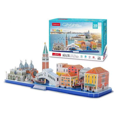 Cubic Fun CUBICFUN 3D Puzle City line - Venēcija