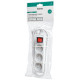 Hama Standard 3-socket power strip 1.5m - white