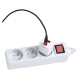 Hama Standard 3-socket power strip 1.5m - white
