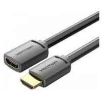 Vention CABLE HDMI MALE/FEMALE 4K/1M BLACK AHCBF VENTION