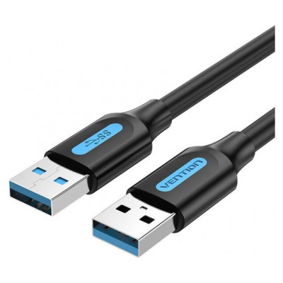Vention CABLE USB3.0 MALE TO MALE/1.5M BLACK CONBG VENTION