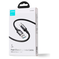Joyroom Extraordinary Series A10 USB-A / USB-C 3A Cable 1.2 m - Black