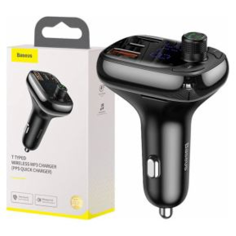 Baseus FM Modulators Baseus T typed S-13 Black