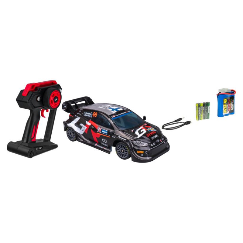 Nikko Radiovadāma automa&scaron;īna Toyota GR #69 Kalle Rovanper&auml;, mērogs 1:14