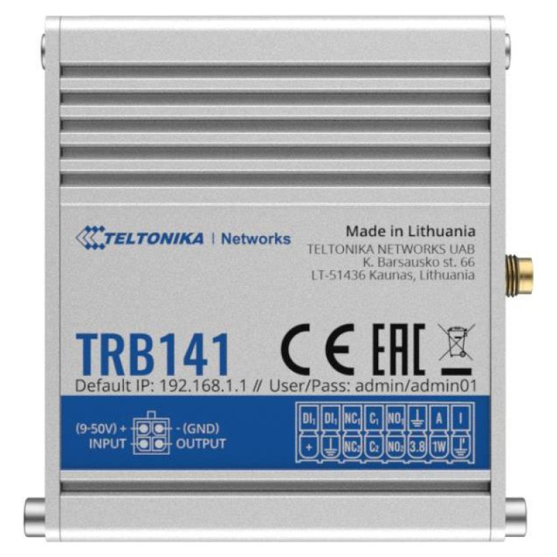 Teltonika NET GATEWAY LTE I/O/TRB141 TELTONIKA