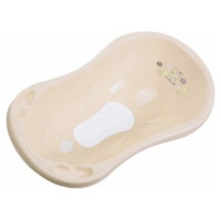 Maltex Baby Vanna 84 cm ar paklājiņu un korķi ZEBRA beige 016852