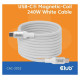 Club3D CABLE USB-C TO USB-C 2M/MAGNETIC WHITE CAC-3032 CLUB3D