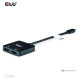 Club3D I/O HUB USB-C TO HDMI 2PORT/MST CSV-1558 CLUB3D