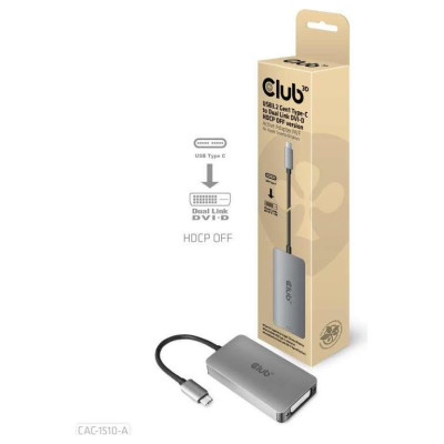 Club3D I/O ADAPTER USB-C TO DVI/CAC-1510-A CLUB3D