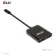 Club3D I/O HUB USB-C TO DP DUAL/CSV-1555 CLUB3D