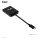 Club3D I/O HUB USB-C TO DP DUAL/CSV-1555 CLUB3D