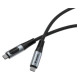 Verbatim Kabelis Verbatim Sync&Charge Cable with Power Display 100W 120cm