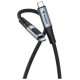 Verbatim Kabelis Verbatim Sync&Charge Cable with Power Display 100W 120cm