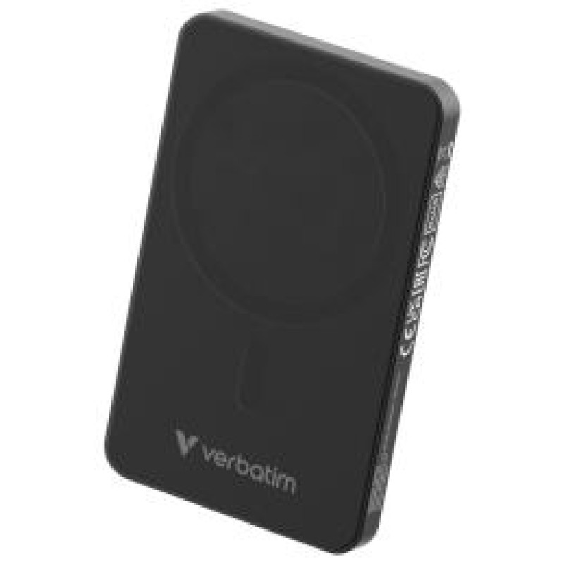 Verbatim Enerģijas krātuve Verbatim Charge n Go 5000mAh Magnetic Wireless Charge