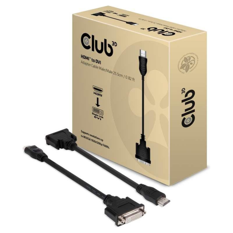 Club3D I/O ADAPTER HDMI TO DVI-D/CAC-HMD>DFD CLUB3D