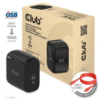 Club3D MOBILE TRAVEL CHARGER USB-C/PPS 65W CAC-1905EU CLUB3D