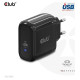 Club3D MOBILE TRAVEL CHARGER USB-C/PPS 65W CAC-1905EU CLUB3D