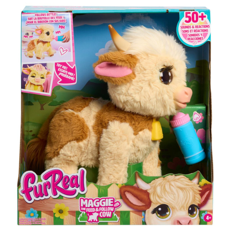 Furreal Interaktīva rotaļlieta Maggie the Feed & Follow Cow