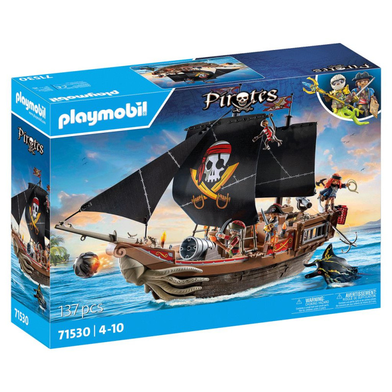 Playmobil PIRATES Liels pirātu kuģis 71530