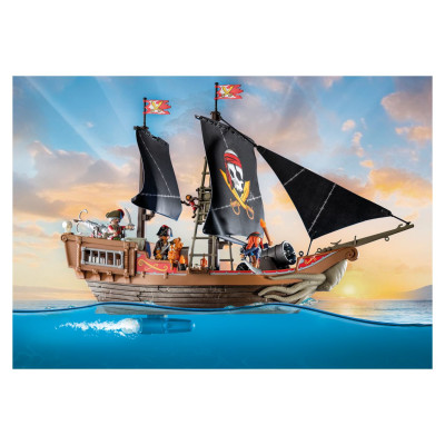 Playmobil PIRATES Liels pirātu kuģis 71530