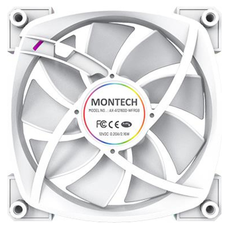 Montech CASE FAN 120MM/AX120 PWM WHITE MONTECH