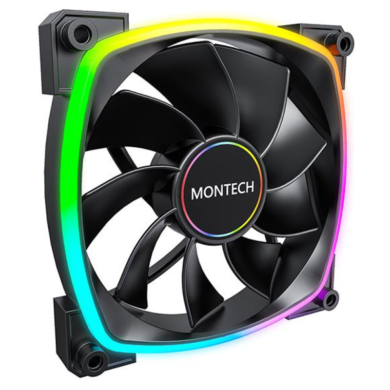 Montech CASE FAN 140MM/RX140 PWM BLACK MONTECH
