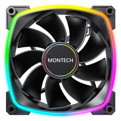 Montech CASE FAN 140MM/RX140 PWM BLACK MONTECH