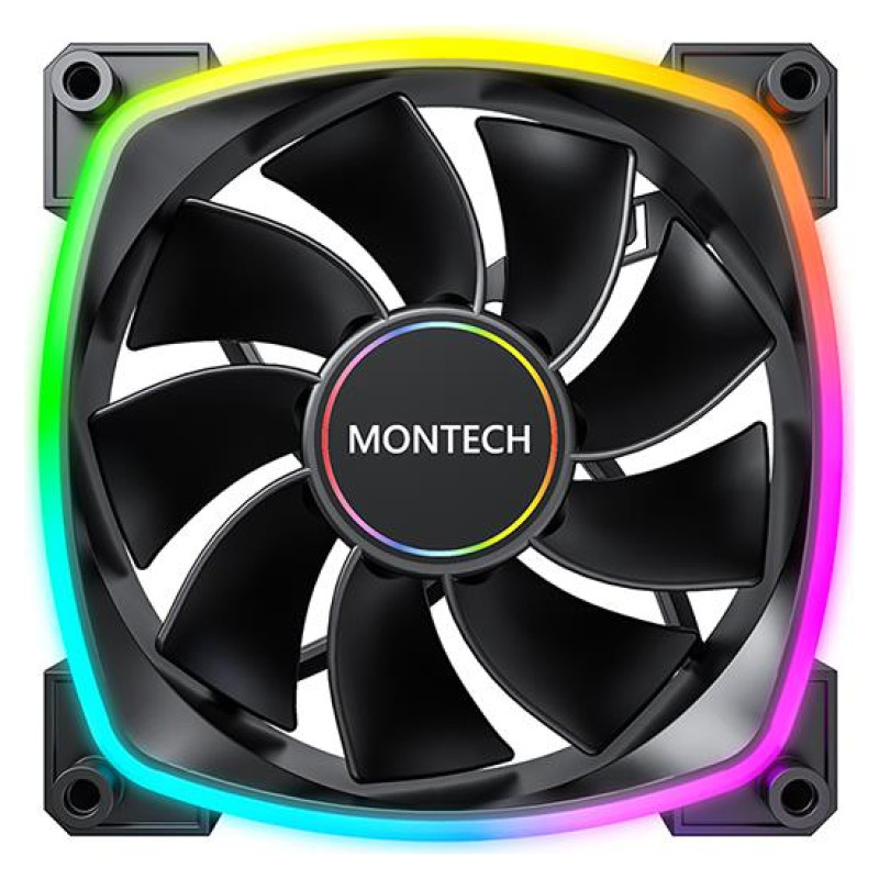 Montech CASE FAN 140MM/RX140 PWM BLACK MONTECH