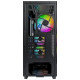 Montech Case|MONTECH|X5|MidiTower|Case product features Transparent panel|Not included|Colour Black|X5(B)