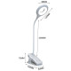 Wozinsky Mini Wozinsky Wireless LED Reading Lamp with Clip + USB-C Cable - White