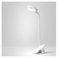 Wozinsky Mini Wozinsky Wireless LED Reading Lamp with Clip + USB-C Cable - White