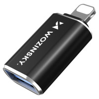 Wozinsky WALA-01 Lightning to USB-A OTG Adapter - Black