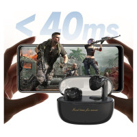 Dudao Słuchawki bezprzewodowe Dudao U8 TWS - czarne