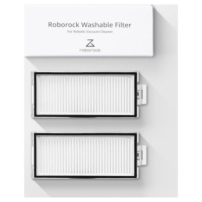 Roborock VACUUM ACC WASHABLE FILTER/WHITE 2PACK 8.02.0444 ROBOROCK