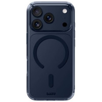 Laut Crystal Fluro MagSafe Case for iPhone 17 Pro Max - Clear Navy Blue