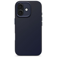 Decoded AntiMicrobial Silicone Backcover MagSafe case for iPhone 17 - navy blue