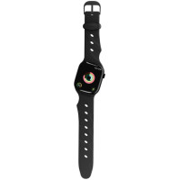 Decoded Silicone Ares Splice Band for Apple Watch 40/41/42mm - Black