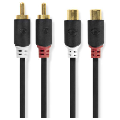 Nedis Kabelis Nedis 2x RCA - 2x RCA F 2m