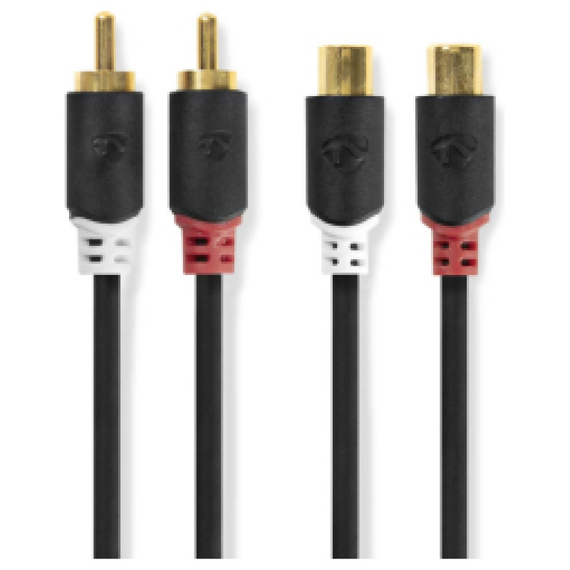 Nedis Kabelis Nedis 2x RCA - 2x RCA F 2m
