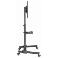 Gembird TV stiprinājums Gembird 32" - 55" TV floor stand with caster wheels