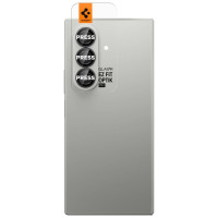 Spigen Optik Pro HD Glas.TR EZ Fit 2-pack Camera Protector for Samsung Galaxy Z Fold 7 - Black