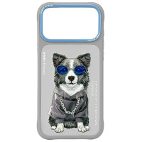 Nimmy Glasses Cool Nag Case for iPhone 17 Pro Max - Gray