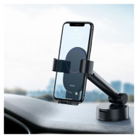 Baseus [AFTER RETURN] Baseus telescopic gravity car holder for windshield, dashboard black (SUYL-JY01)