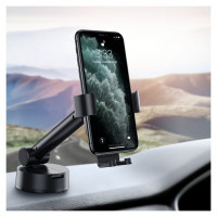 Baseus [AFTER RETURN] Baseus telescopic gravity car holder for windshield, dashboard black (SUYL-JY01)