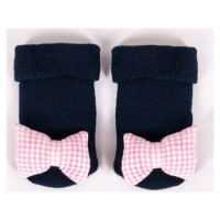 Yoclub Zeķes frotē 3D SK-49 GIRL dark blue