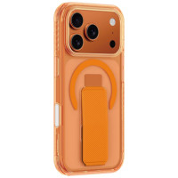 Amazingthing Titan Pro Holder case for iPhone 17 Pro compatible with MagSafe - orange