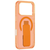 Amazingthing Titan Pro Holder case for iPhone 17 Pro compatible with MagSafe - orange
