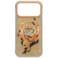 Nimmy Tiger MagSafe case for iPhone 17 Pro Max - light brown