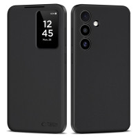 Tech-Protect Smart Wallet Case for Samsung Galaxy S25 FE - Matte Black