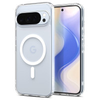 Spigen Ultra Hybrid Mag MagSafe Case for Google Pixel 10 Pro XL - Clear and White